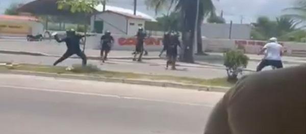 Confronto entre torcedores de Fortaleza e Ceará antes do clássico resulta em 60 prisões