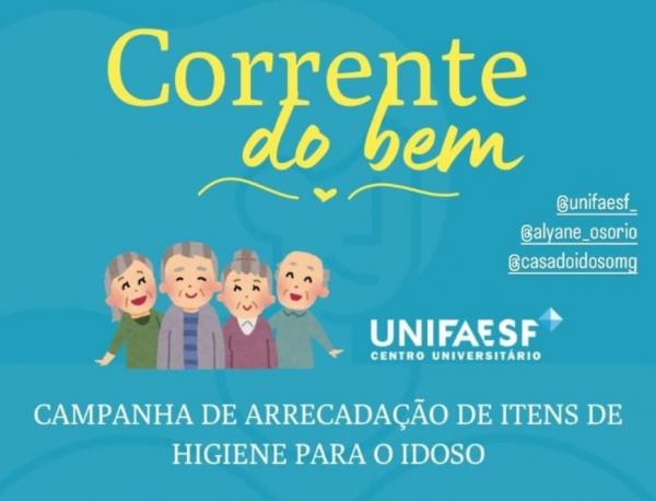 UNIFAESF lança campanha de arrecadação para a Casa do Idoso Manoel da Guia