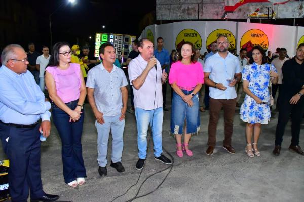 Vereadores participam da inaugura&ccedil;&atilde;o do Largo Raimundo Marreiros, bairro Ibiapaba de Floriano(Imagem:CMF)