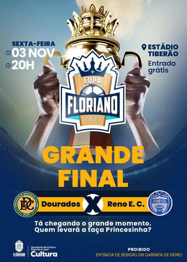 Copa Floriano: grande final entre Dourados e Reno será sexta-feira (03)
