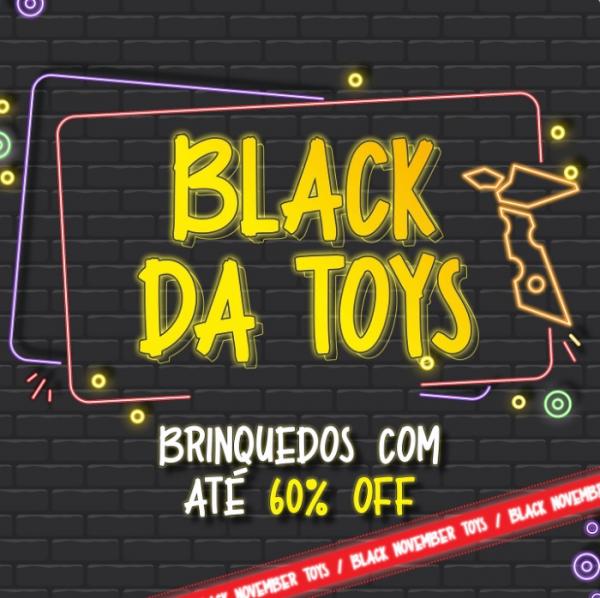 "Black da Toys": Toys Floriano oferece descontos imperdíveis na maior loja de brinquedos da região