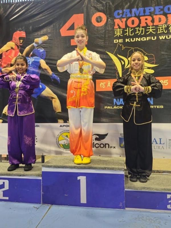 Bolsa Atleta impulsiona jovem referência do Kung Fu no Piauí