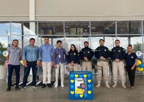 PRF promove ação de combate ao câncer infantil em parceria com o São Jorge Super em Floriano