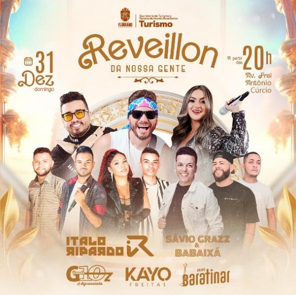 Prefeito de Floriano anuncia line-up estelar para o Réveillon em encontro com artistas locais.(Imagem:Divulgação)