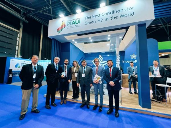 Na Holanda, Rafael Fonteles apresenta potencialidades do Piauí no maior evento de hidrogênio verde