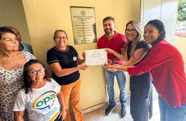 Polo de Artesanato do Bairro São Pedro é revitalizado pelo OPA em Teresina
