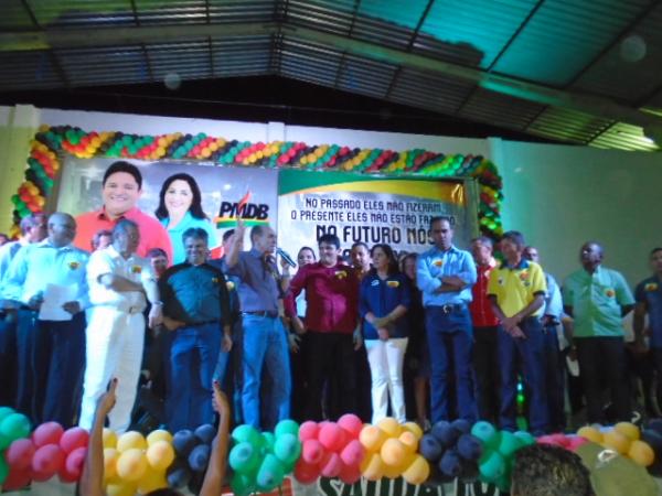Conven&ccedil;&atilde;o do PMDB oficializa candidato &agrave; Prefeitura de Floriano.(Imagem:FlorianoNews)