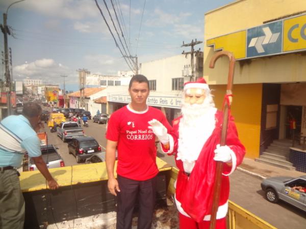 Correios lan&ccedil;ou Campanha de Natal em Floriano. (Imagem:FlorianoNews)