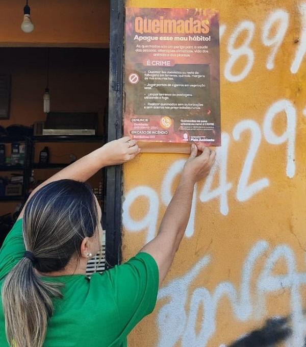 Prefeitura de Floriano intensifica ações de prevenção e conscientização contra queimadas