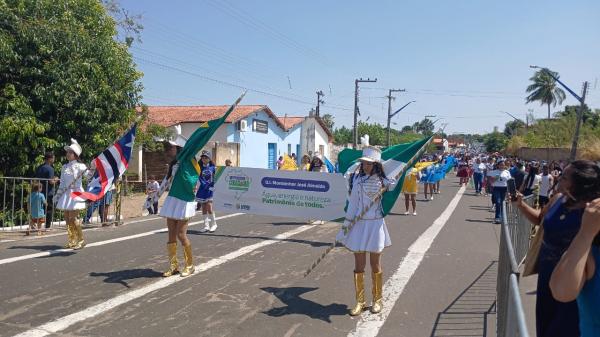Desfile Cívico de 7 de Setembro destaca paz, sustentabilidade e inclusão em Barão de Grajaú