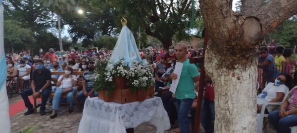 Povoado Manga-MA encerra os festejos de Nossa Senhora da Concei&ccedil;&atilde;o.(Imagem:FlorianoNews)