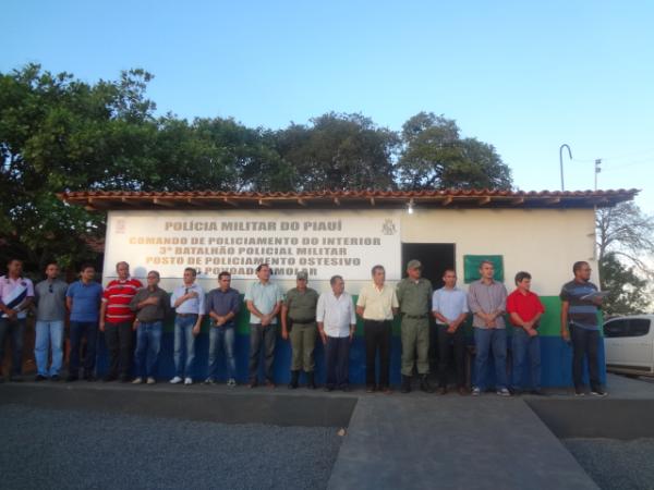 Prefeitura de Floriano em parceria com o 3º BPM inaugura base policial