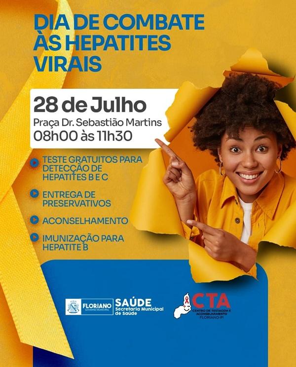 CTA de Floriano realizará ações de prevenção e combate às Hepatites Virais