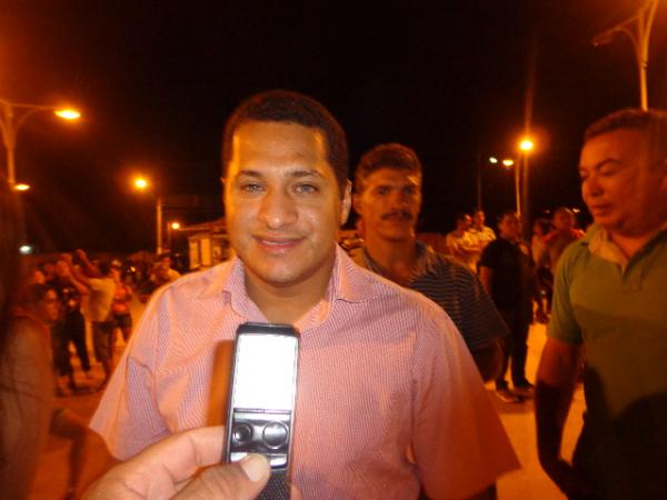 Gleydson Resende, Prefeito de Bar&atilde;o de Graja&uacute;.(Imagem:FlorianoNews)