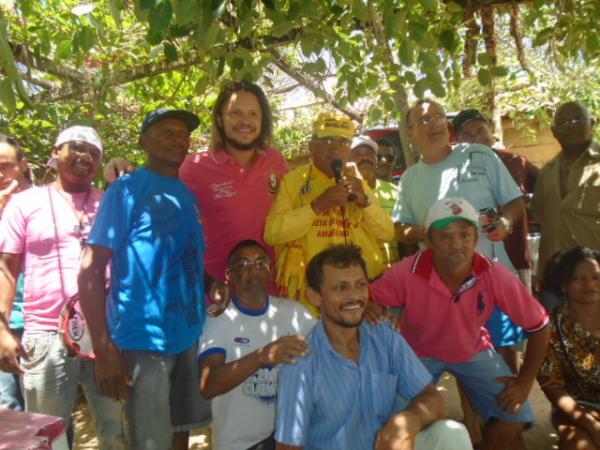 Elenco da Paix&atilde;o de Cristo participara de almo&ccedil;o na localidade Morrinhos.(Imagem:FlorianoNews)