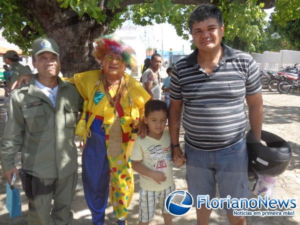 3&ordm; BPM realiza encontro para filhos de policiais militares em Floriano.(Imagem:FlorianoNews)