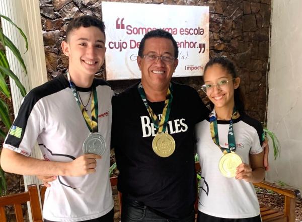 Alunos do Colégio Impacto se destacam no Campeonato Piauiense de Jiu-Jítsu