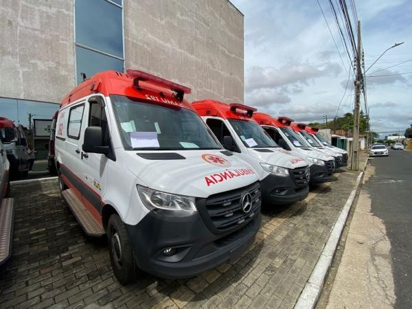 Piauí recebe 11 ambulâncias do Ministério da Saúde para renovação e ampliação de frota do SAMU