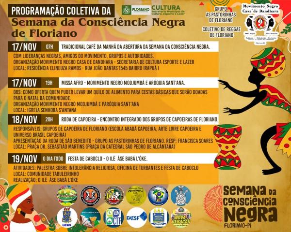 Semana da Consci&ecirc;ncia Negra(Imagem:Divulga&ccedil;&atilde;o)