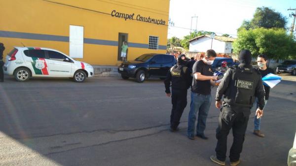 Gaeco cumpre mandado de busca e apreensão na casa do prefeito de Amarante, no Piauí