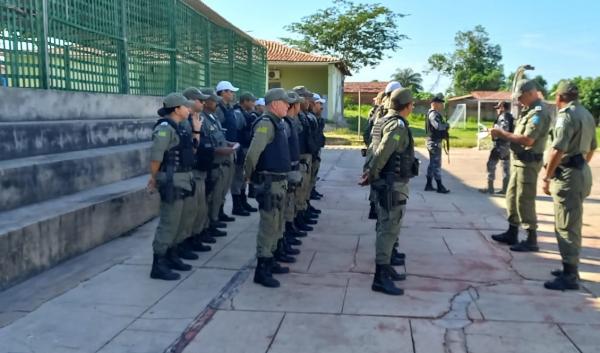 Formatura geral no 3º Batalhão de Polícia Militar de Floriano celebra conquistas e compromissos