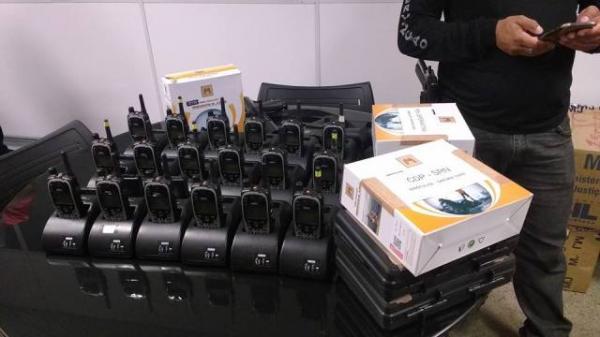 Sistema prisional recebe novas armas e equipamentos nesta sexta