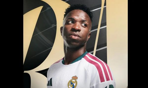 Vinicius Júnior renova contrato com Real Madrid até junho de 2032
