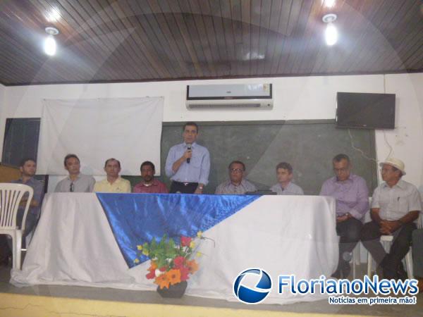 Prefeito se re&uacute;ne com comerciantes do Centro Comercial do Cruzeiro.(Imagem:FlorianoNews)