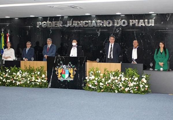Desembargador Aderson toma posse e diz que vai contribuir para produtividade do TJ-PI (Imagem:Ascom/TJ-PI)