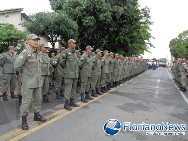 Cerimônia marca promoção de cabos em Floriano.(Imagem:FlorianoNews)