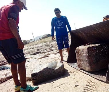 Ibama do Piauí aguarda perícia de pacotes encontrados no litoral