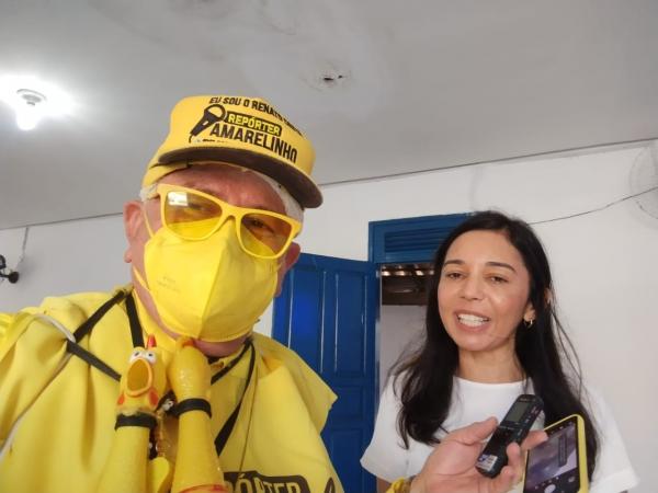 Jaqueline Viana, Secret&aacute;ria de Assist&ecirc;ncia social.(Imagem:FlorianoNews)