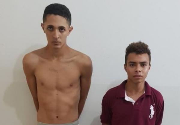 Dupla é presa por roubo à mão armada em Floriano