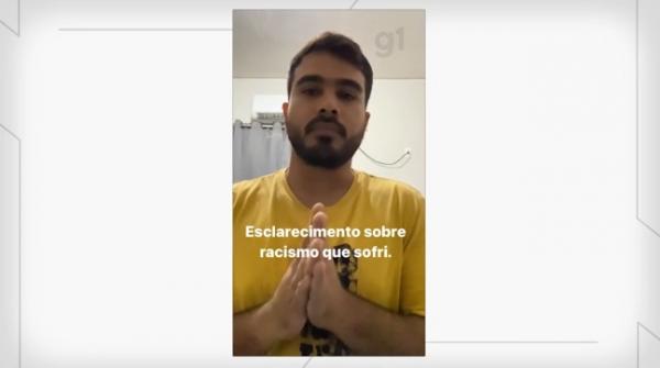 Chef de cozinha diz que foi chamado de "macaco" por mulher em academia de Picos