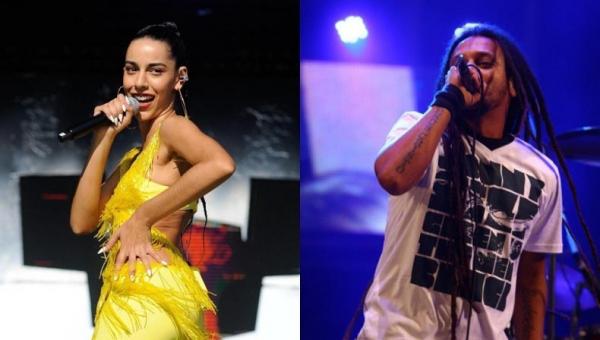  Cantora Marina Sena e Marcelo Falc&atilde;o(Imagem:Eduardo Martins/AgNews )