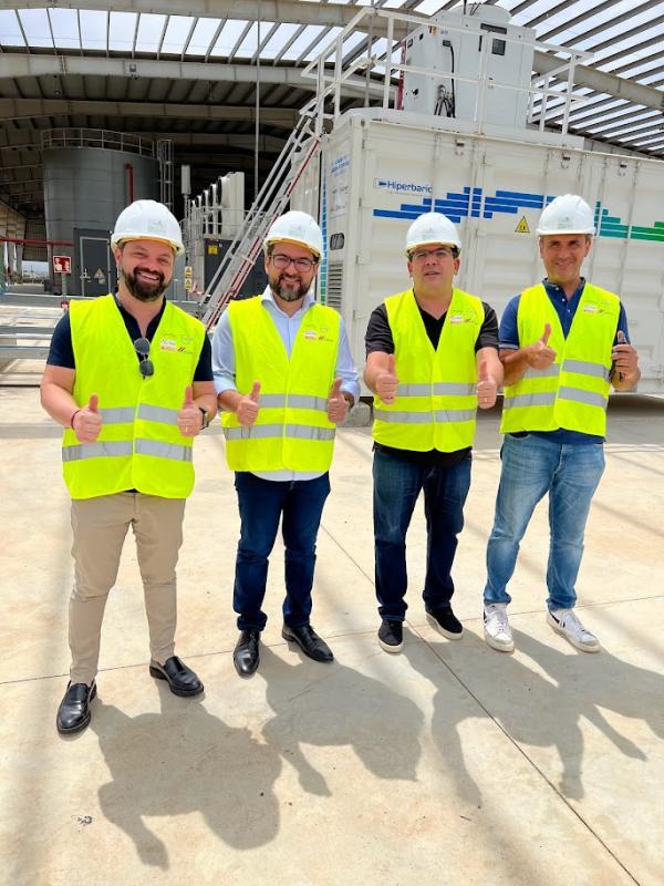 Governador conhece projeto de produção de hidrogênio verde na Espanha