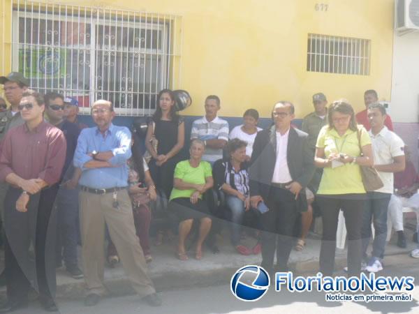 Inaugurada a sede do Fundo de Sa&uacute;de dos Militares em Floriano.(Imagem:FlorianoNews)