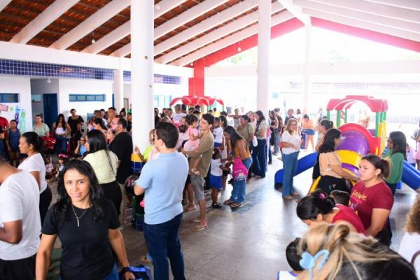 Aula Inaugural marca início do Ano Letivo na rede municipal de ensino de Floriano(Imagem:Secom)