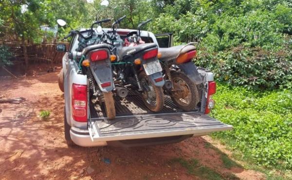 Polícia recupera 22 motocicletas roubadas em Floriano e desarticula esquema na zona rural de Oeiras
