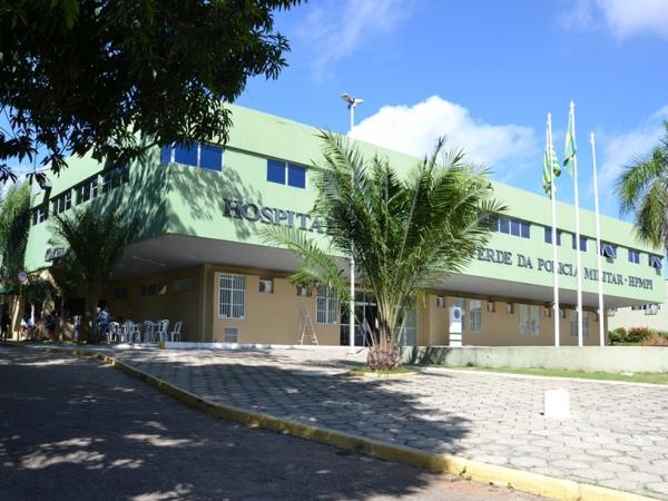 Hospital da Pol&iacute;cia Militar do Piau&iacute; (HPM) &eacute; o hospital sentinela de atendimento &agrave; covid-1 no estado. (Imagem:Divulga&ccedil;&atilde;o/Sesapi)