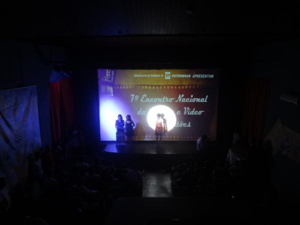 Encerrado o 7&ordm; Encontro Nacional de Cinema e V&iacute;deo dos Sert&otilde;es em Floriano.(Imagem:FlorianoNews)