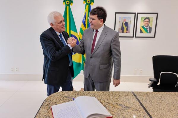  Rafael Fonteles transmite cargo a Them&iacute;stocles Filho e viaja para participar da COP 28(Imagem:Divulga&ccedil;&atilde;o)