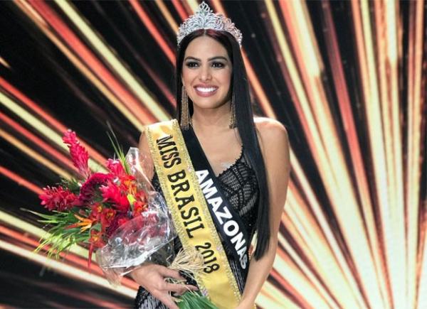 Miss Amazonas Mayra Dias é eleita Miss Brasil 2018
