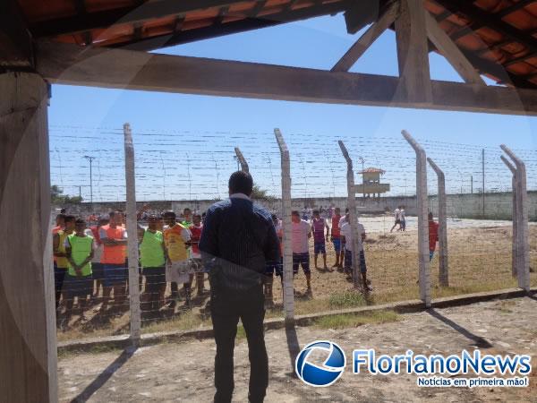 Internos da Penitenci&aacute;ria Gon&ccedil;alo de Castro Lima participam de atividades sociais.(Imagem:FlorianoNews)