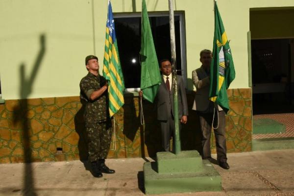 3&ordm; BPM de Floriano comemora Dia do Soldado com ato solene.(Imagem:Silvio Rui)