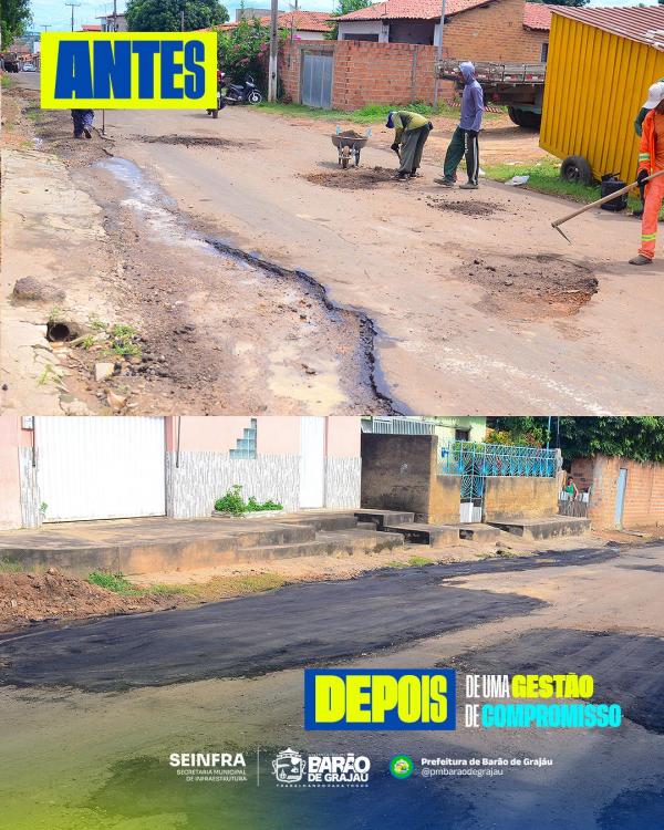Prefeitura de Barão de Grajaú intensifica melhorias com a