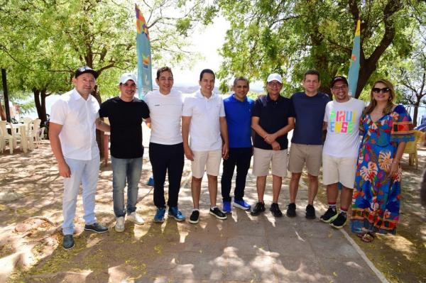 O secret&aacute;rio de Turismo, Daniel Oliveira, acompanhou de perto uma visita t&eacute;cnic.a e viv&ecirc;ncia pelas belezas naturais da Barragem do Jenipapo, em S&atilde;o Jo&atilde;o do Piau&iacute;(Imagem:J&uacute;nior Lopes)