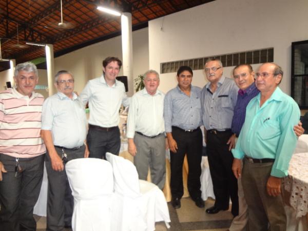 Empres&aacute;rios florianenses participam de confraterniza&ccedil;&atilde;o.(Imagem:FlorianoNews)