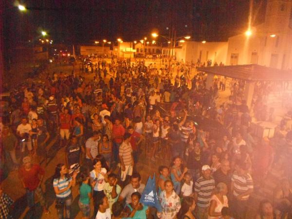 Eleitores comemoraram a vitória de Gleydson e Zé Augusto em Barão de Grajaú