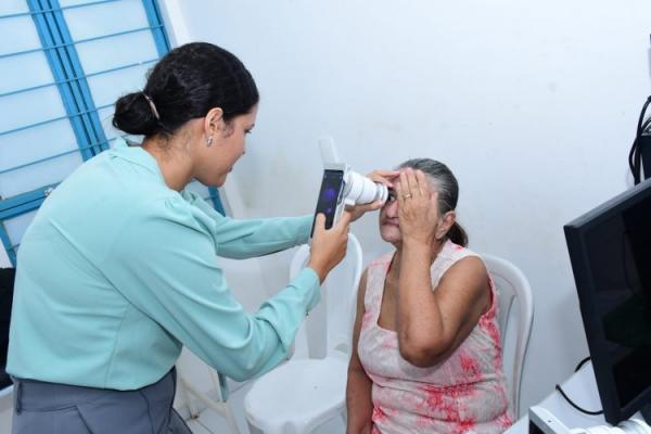 Floriano é contemplada com projeto inovador de IA para diagnóstico precoce da retinopatia diabética nas UBSs(Imagem:Secom)